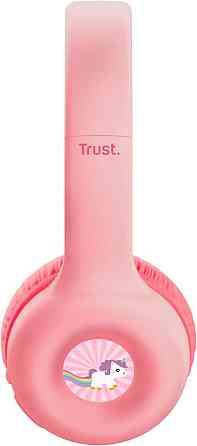 Bluetooth-гарнітура Trust On-ear Nouna Kids, Wireless Pink (25274) ( 15599 ) Харків