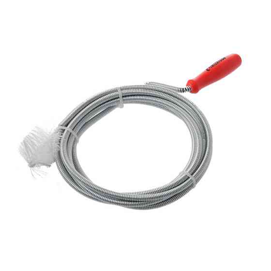 Трос для чистки труб, 6 мм × 3 м, наконечник: рифленый провод INTERTOOL HP-1005 Киев