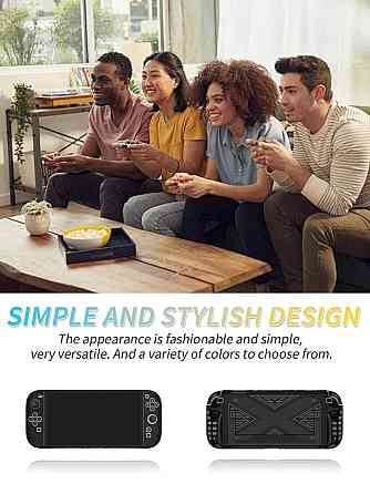 Чохол для Nintendo Switch 2 Case Split Чорний TPU Grip PC задня панель протиковзкий відведення тепла Київ
