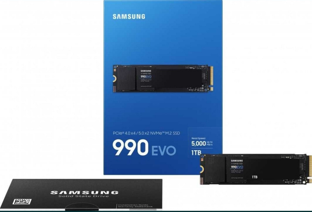 Жесткие Диски: SSD Samsung 990 EVO 1 TB (MZ-V9E1TOBW). Киев - изображение 5