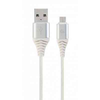 Дата кабель USB 2.0 Micro 5P to AM Cablexpert (CC-USB2B-AMmBM-1M-BW2) Вінниця