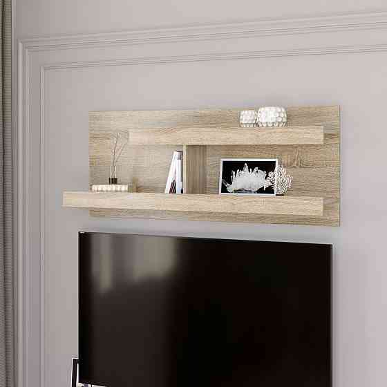 Полиця навісна Еверест Соната-1100 дуб сонома (DTM-2225) Дніпро