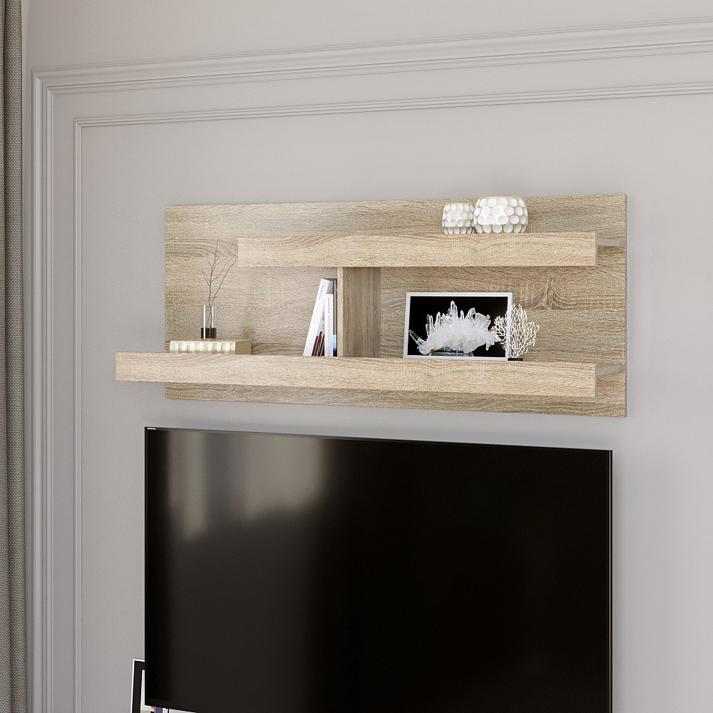 Полиця навісна Еверест Соната-1100 дуб сонома (DTM-2225) Дніпро - фото 2