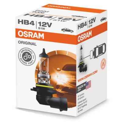 Автолампа Osram галогенова 51W (OS 9006) Винница
