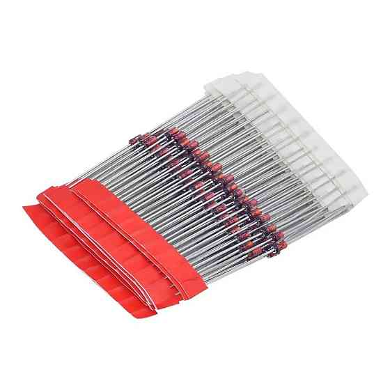 Стабилитроны 140 шт, диоды Зенера 3.3–30В для электроники Киев