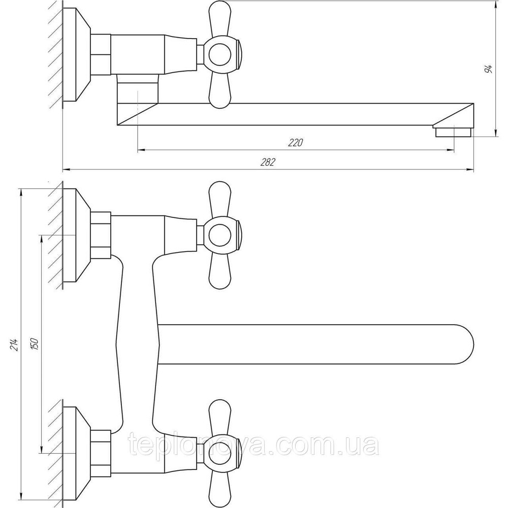 Смеситель для кухни Globus Lux GB-SHARM-361-BR Черновцы - изображение 3