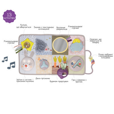 Развивающая игрушка Taf Toys центр для кроватки - Познай мир (13115) Винница - изображение 6