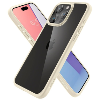 Чохол до мобільного телефона Spigen Apple iPhone 15 Pro Ultra Hybrid Mute Beige (ACS06712) Вінниця - фото 9