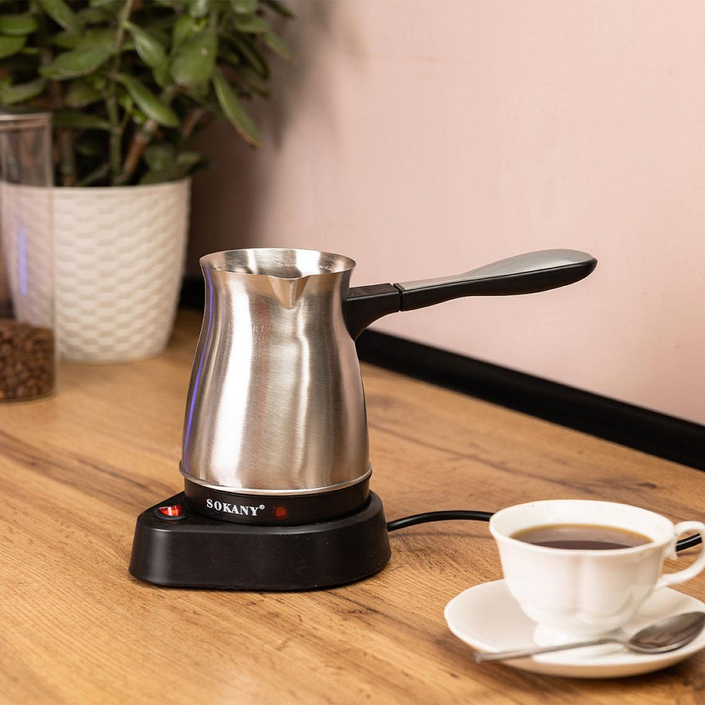 Электротурка Sokany кофеварка для дома 500 мл SK-214 Киев - изображение 2