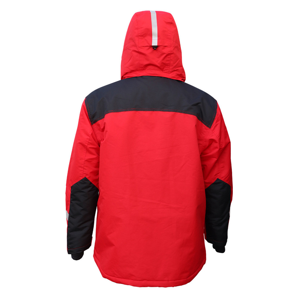 Куртка-парка зимняя рабочая Sizam Edinburgh, красная, L Ровно - изображение 7