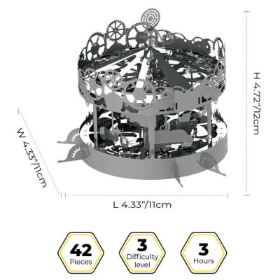 Конструктор Metal Time коллекционная модель Riding the Best (MT042) Винница - изображение 2