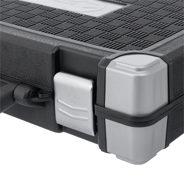 Набір інструментів, проф., 1/2" + 1/4", 61 од., головки: 4-32 мм, ключі: 8-19 мм, кейс INTERTOOL ET-6061 Київ - фото 9