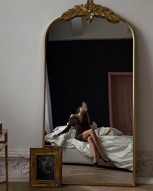 Женское привлекательное роскошное мини-платье с открытым декольте Шоколад, 46/48 Одесса - изображение 7