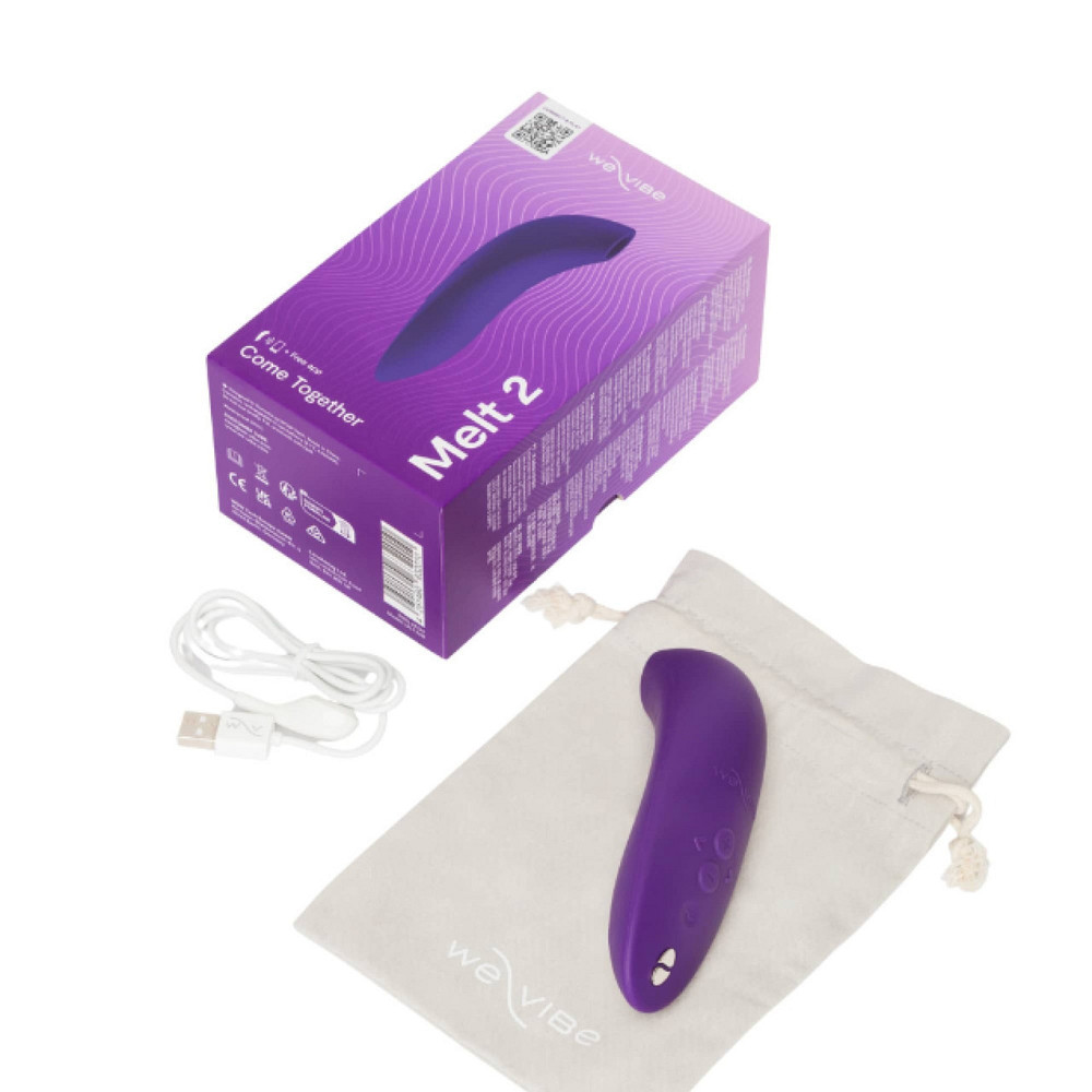 Клиторальный вакуумный смарт-стимулятор We-Vibe Melt 2 фиолетовый Sex Aura Киев - изображение 9