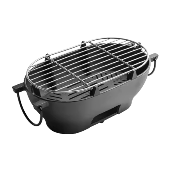 Чугунный казан-гриль с решеткой Hibachi-Style 30х18х12 см GRILLI 777222 Код: 012735 Ровно