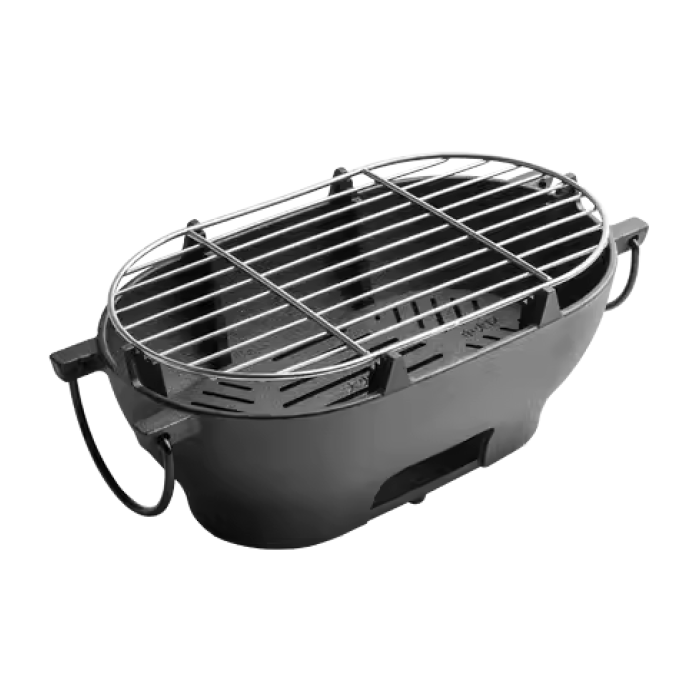 Чугунный казан-гриль с решеткой Hibachi-Style 30х18х12 см GRILLI 777222 Код: 012735 Ровно - изображение 1