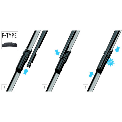 Щітка склоочисника OXIMO 650/650 мм (WFP350350) Вінниця - фото 4