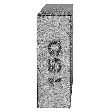 Губка шлифовальная четырехсторонняя 100×70×25мм P150 SIGMA (9130681) Ровно