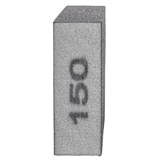 Губка шлифовальная четырехсторонняя 100×70×25мм P150 SIGMA (9130681) Ровно - изображение 3