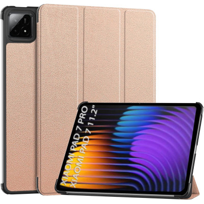 Чехол для планшета BeCover Smart Case Xiaomi Pad 7 / 7 Pro 11.2" Rose Gold (712812) Винница - изображение 1