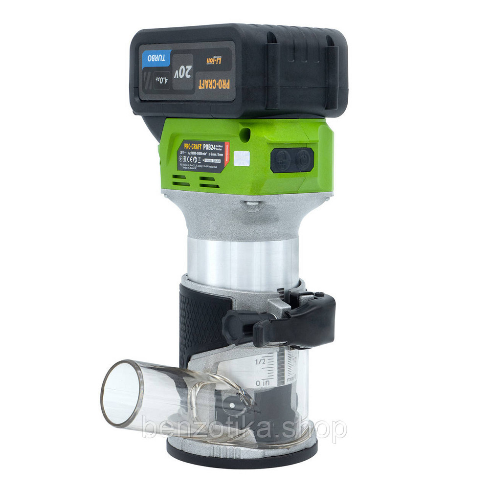 Акумуляторний фрезер Procraft POB24 (з 1 АКБ та ЗП) Киев - изображение 2