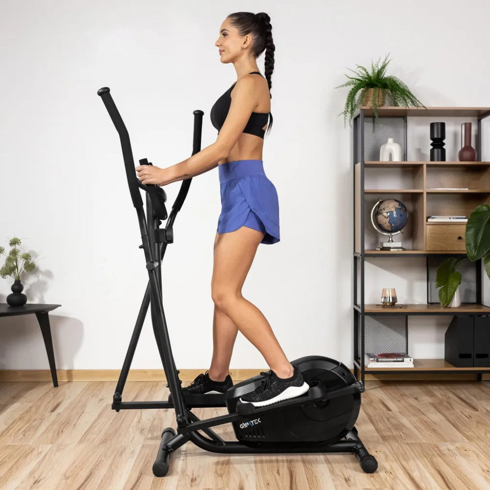 Орбітрек магнітний для домашніх тренувань із регулюванням навантаження та комп'ютером Gymtek XC1000 Київ - фото 10