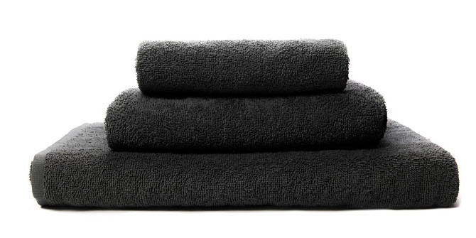 Полотенце махровое банное Ideal Textile 70х140 см однотонное в цветах 400 г/м2 (56860345) Темно-сіри Черновцы - изображение 2