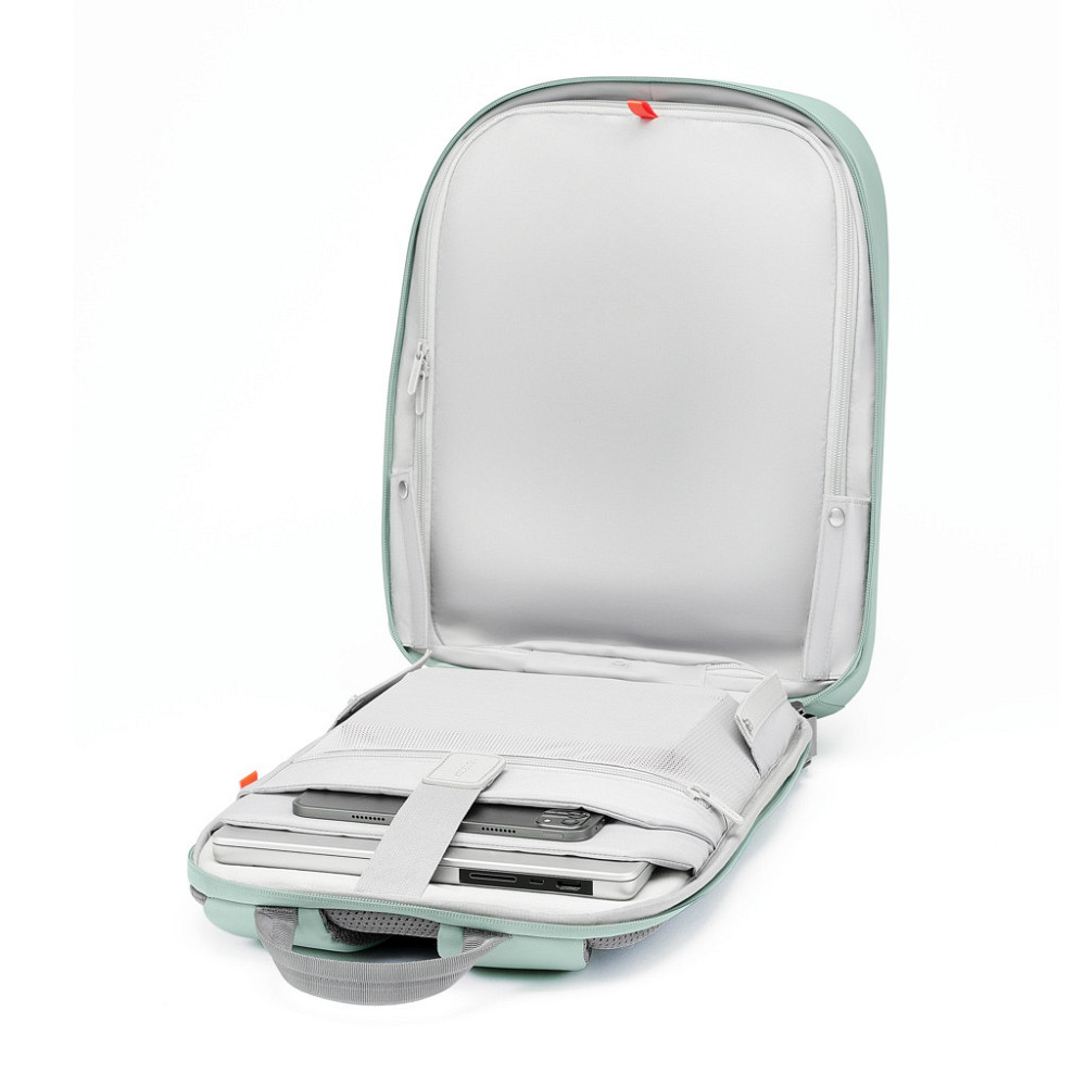 Рюкзак Bobby "Bobby Edge" захист від крадіжок, порізів, зелений Київ - фото 7