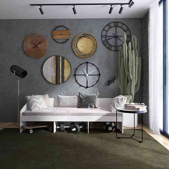 Ліжко односпальне Еверест Комфорт 3 193х84х59 см Німфея Альба (DTM-5731) Львів