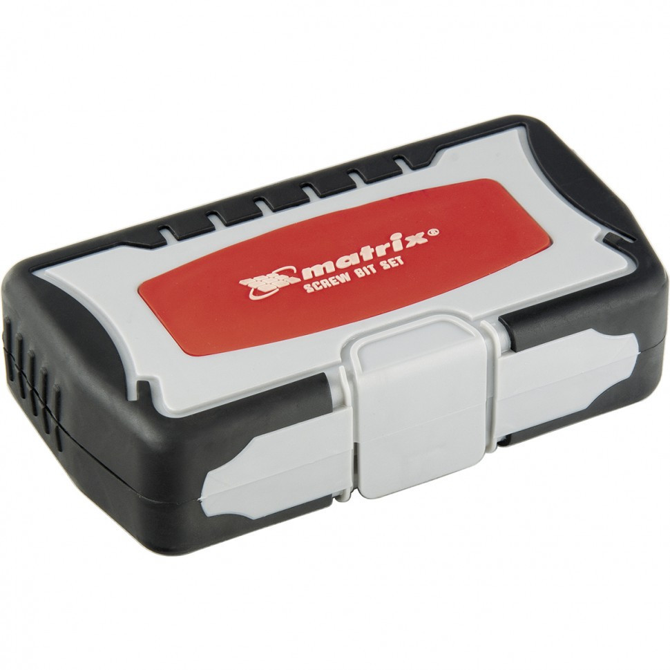 Набор бит и сверл, магнитный адаптер, CrV, пластиковый кейс, 40 шт. Matrix Полтава - изображение 1