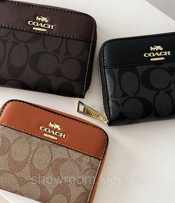 Жіночий маленький гаманець Coach (1378-2) Київ - фото 4