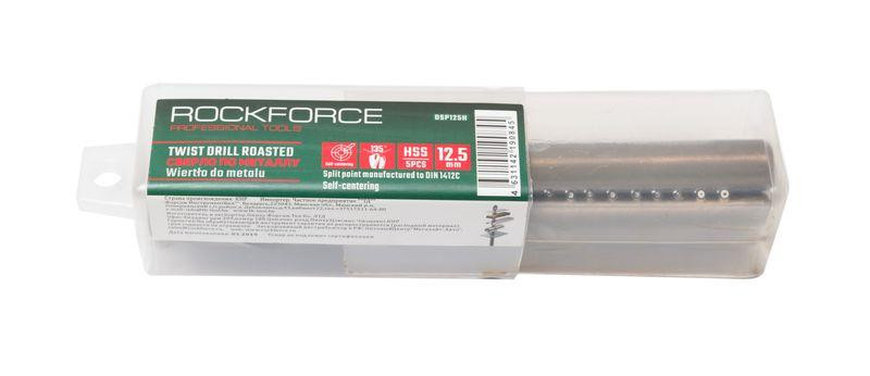 Свердло по металу 12.5мм (5шт) ROCKFORCE RF-DSP125H Одесса - изображение 3