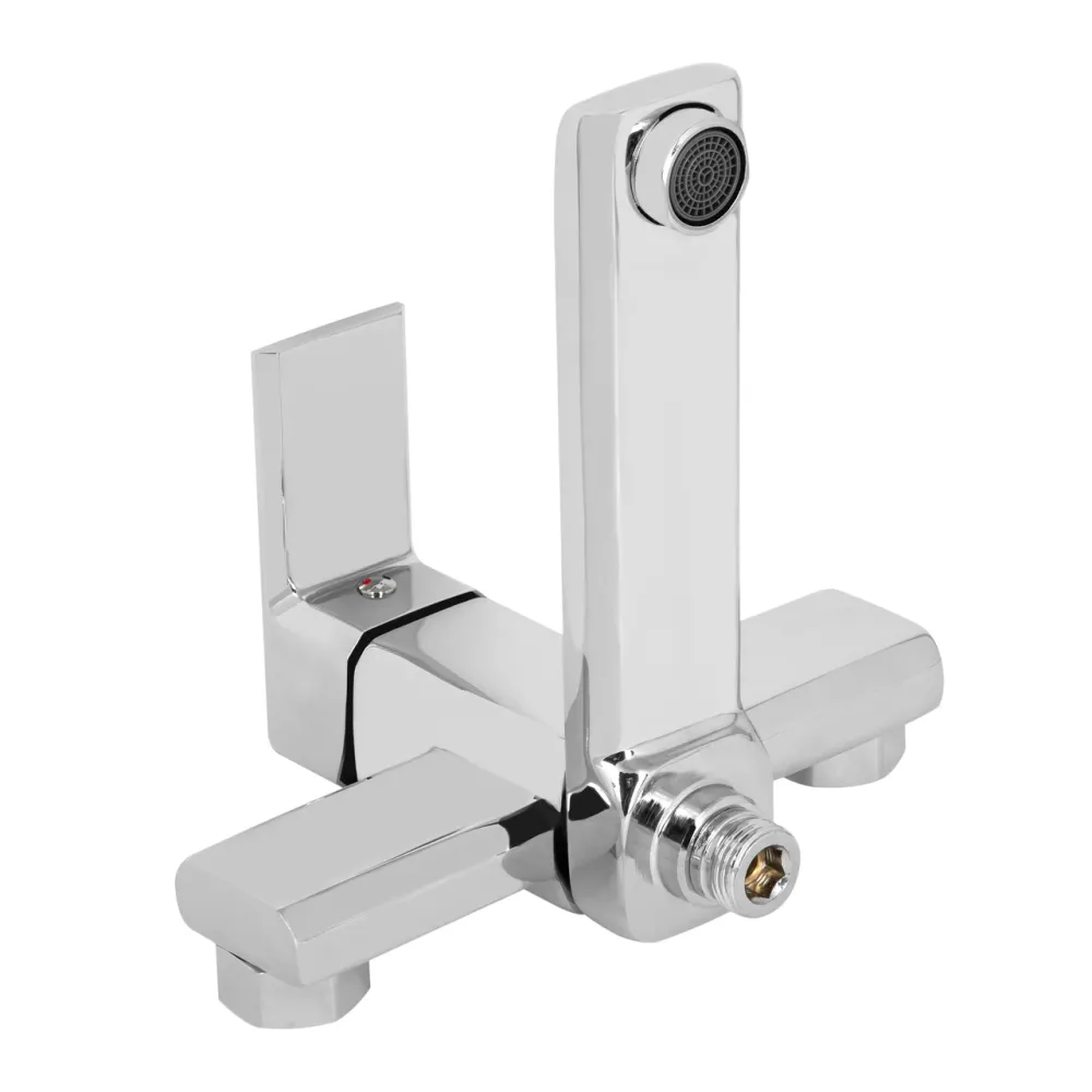 Змішувач для ванни Lidz Dozorca 0051 з поворотним виливом (з душовим гарнітуром) (k35) LDDOZ0051CRM45404 Chrome Київ - фото 10