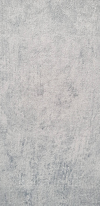 Обои виниловые на флизелине A.S.Creation UNITA 1.06x10 под штукатурку серые с бирюзовым Киев - изображение 3