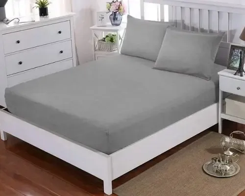 салатовая Простынь махровая на резинке с наволочками Anisa (220х240+30 см) Коломия