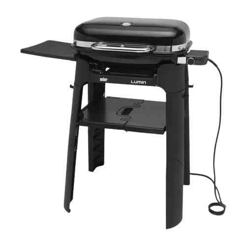 Електричний гриль Weber Lumin з підставкою чорний 92010879 Код: 010914 Рівне