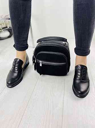 Ilona Туфлі жіночі ILONA 263/L10 чорні (весна-осінь, шкіра натуральна) (3205) Коломыя