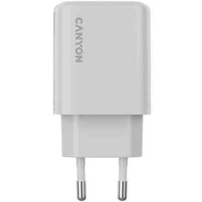 Зарядное устройство Canyon OnCharge 250 25W 1xPD 1xQC EU White (CNE-CHA250-21) Винница