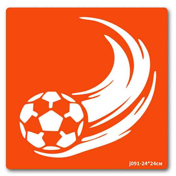 Трафарет для био-тату Футбол-1 j091-24*24см, размер 24 х 24см Винница