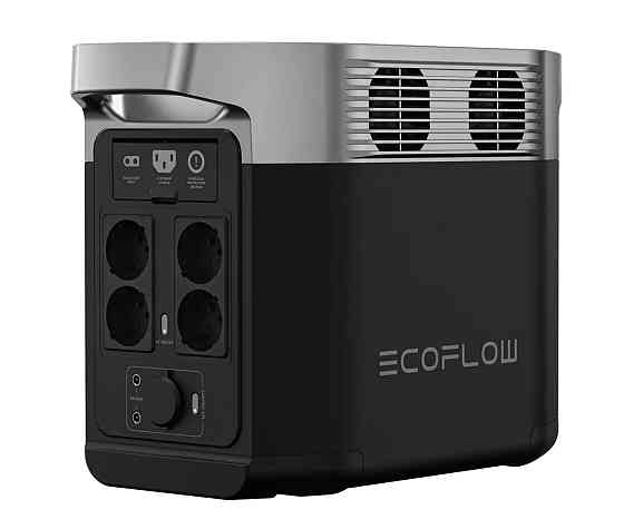 Портативна зарядна станція EcoFlow Delta 2 1024 Вт·год, інвертор, 1800 Вт, LiFePO4 акумулятор, живлення для дому, кемпінгу, офісу Миколаїв