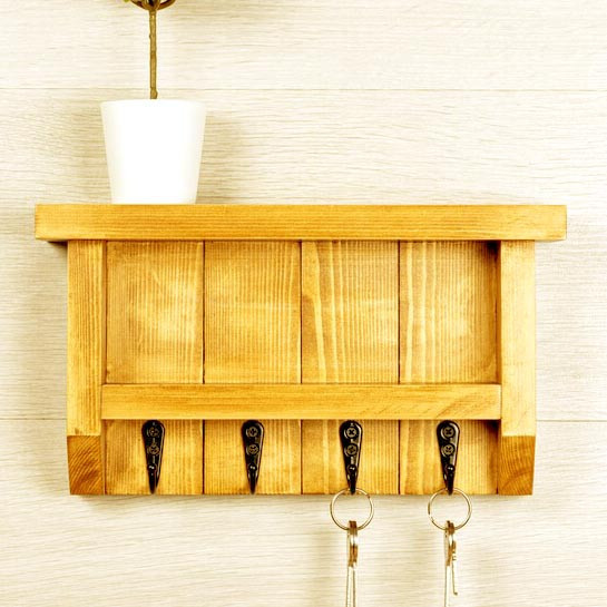 Ключница деревянная 