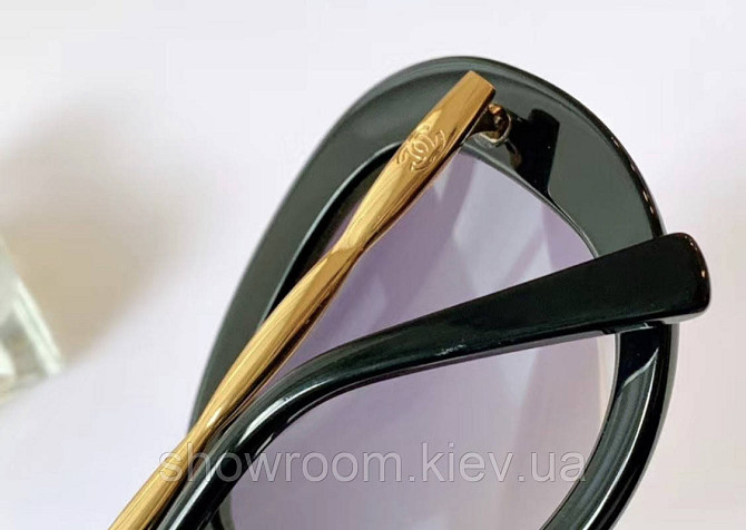 Женские солнцезащитные очки Ch (5429) black Lux Киев - изображение 5
