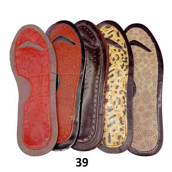 Шкіряні стельки РОЗПРОДАЖ !! розмір 39 (різні кольори) Дніпро