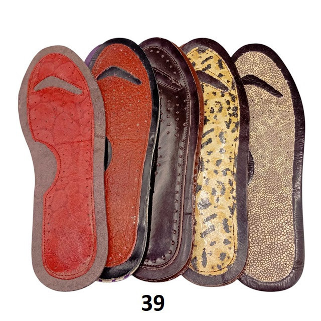 Шкіряні стельки РОЗПРОДАЖ !! розмір 39 (різні кольори) Дніпро - фото 1