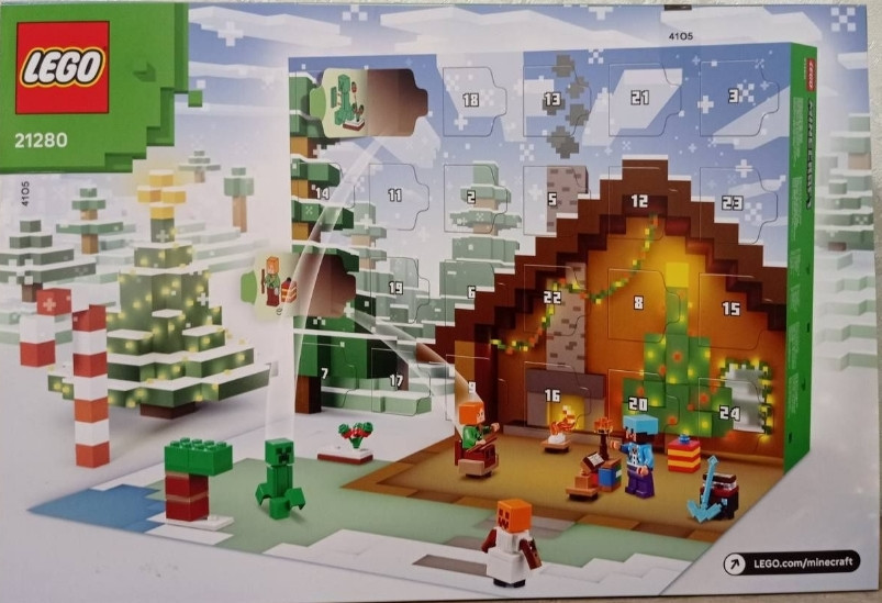 Конструктор Lego Minecraft Лего Майнкрафт Адвент календар дитячий Київ - фото 1