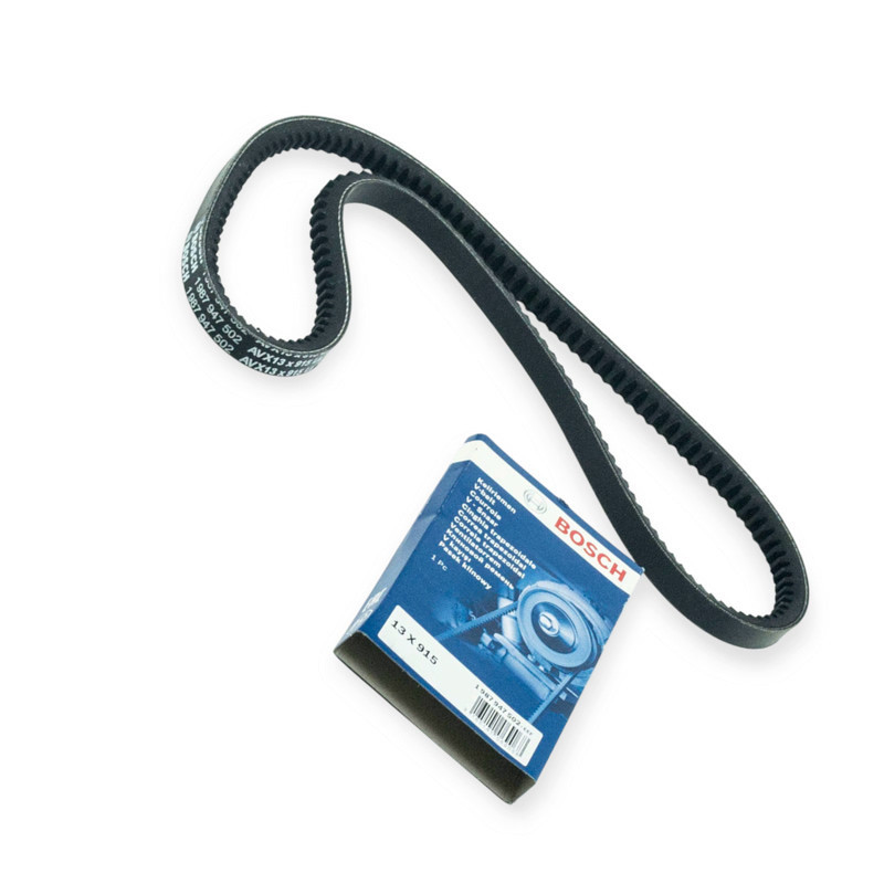 Ремінь генератора (13х915 мм) зубчастий BOSCH Мукачево - фото 1