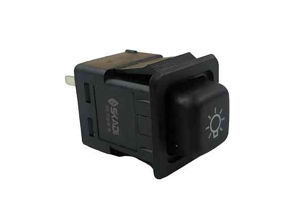 Кнопка габаритов 2108 низкая панель, Таврия, Москвич 2141 (9 контактов, квадрат) (клавиша) Мукачево