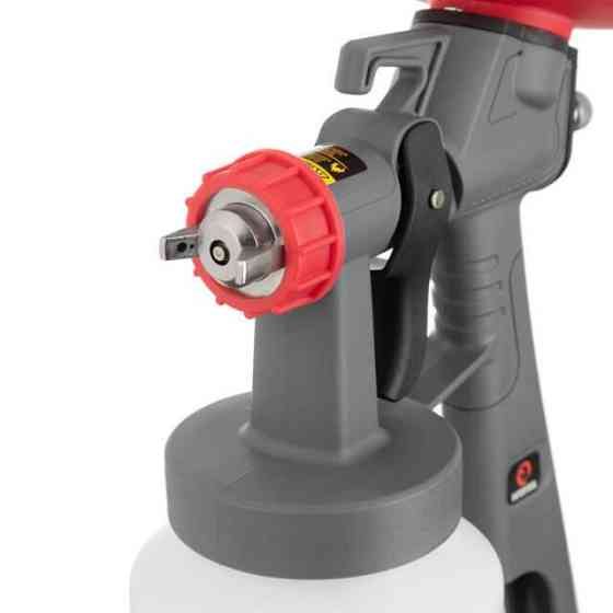 Фарбопульт електричний INTERTOOL DT-5045, 0,45 кВт, 200 мл/хв, форсунка 1,5 мм, 1000 мл, 0,35 бар - для дерева, металу, стін Львів