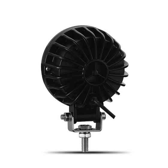 Фара світлодіодна LED противотуманная кругла 30W + LED кільце з чіткою світловий кордоном Мукачево