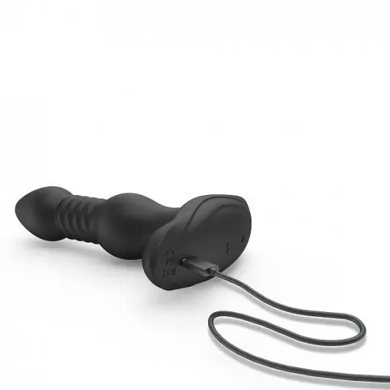 Анальна пробка з вібрацією та пульсацією Dorcel DEEP STORMER Львів